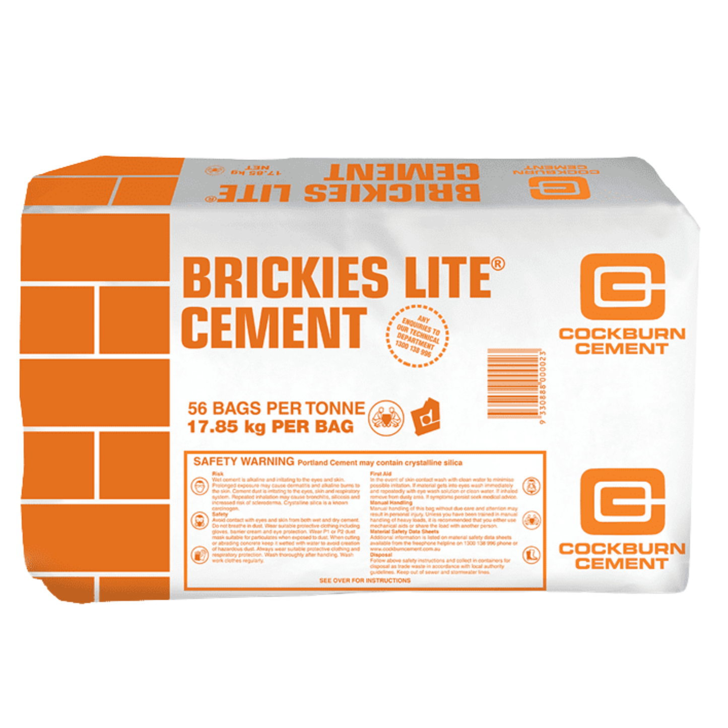 Brickies Lite 17.85kg Bag